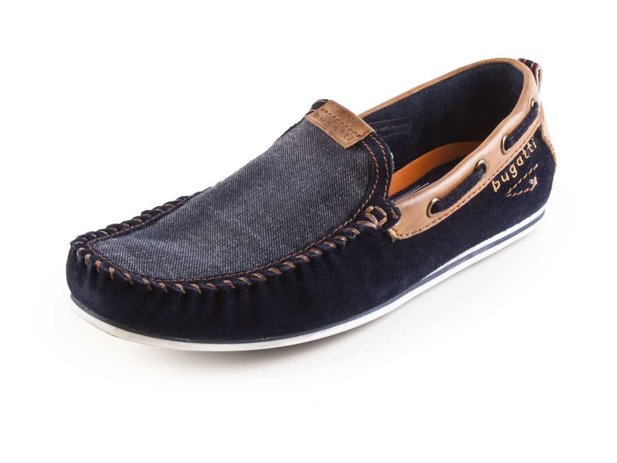 detail Pánská obuv BUGATTI Pánské mokasíny 321-46963-1469 modrá