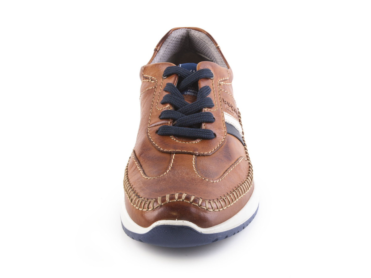 detail Pánská obuv BUGATTI Pánské kožené tenisky 311-38504-1000 hnědá