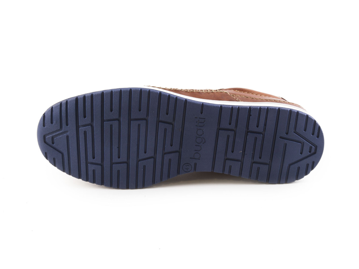 detail Pánská obuv BUGATTI Pánské kožené tenisky 311-38504-1000 hnědá