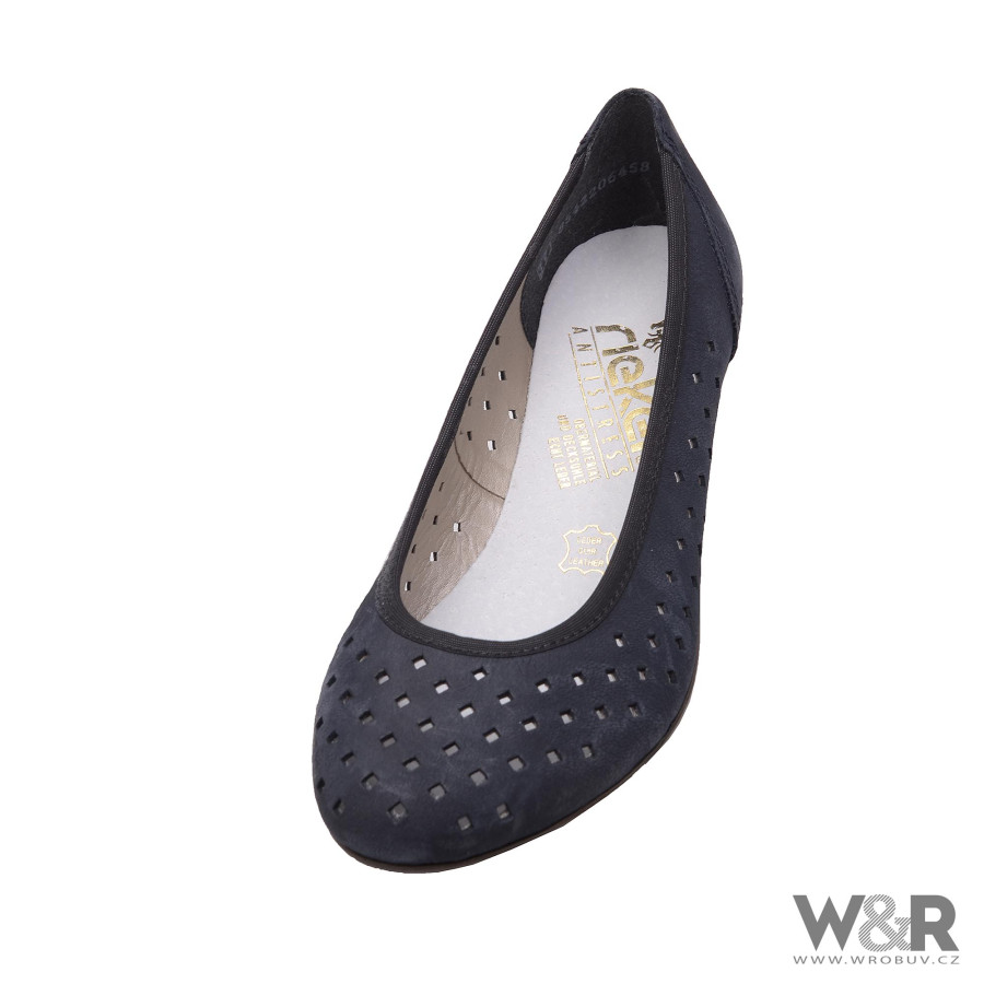 detail Dámská obuv RIEKER 43267/14 BLAU F/S 16