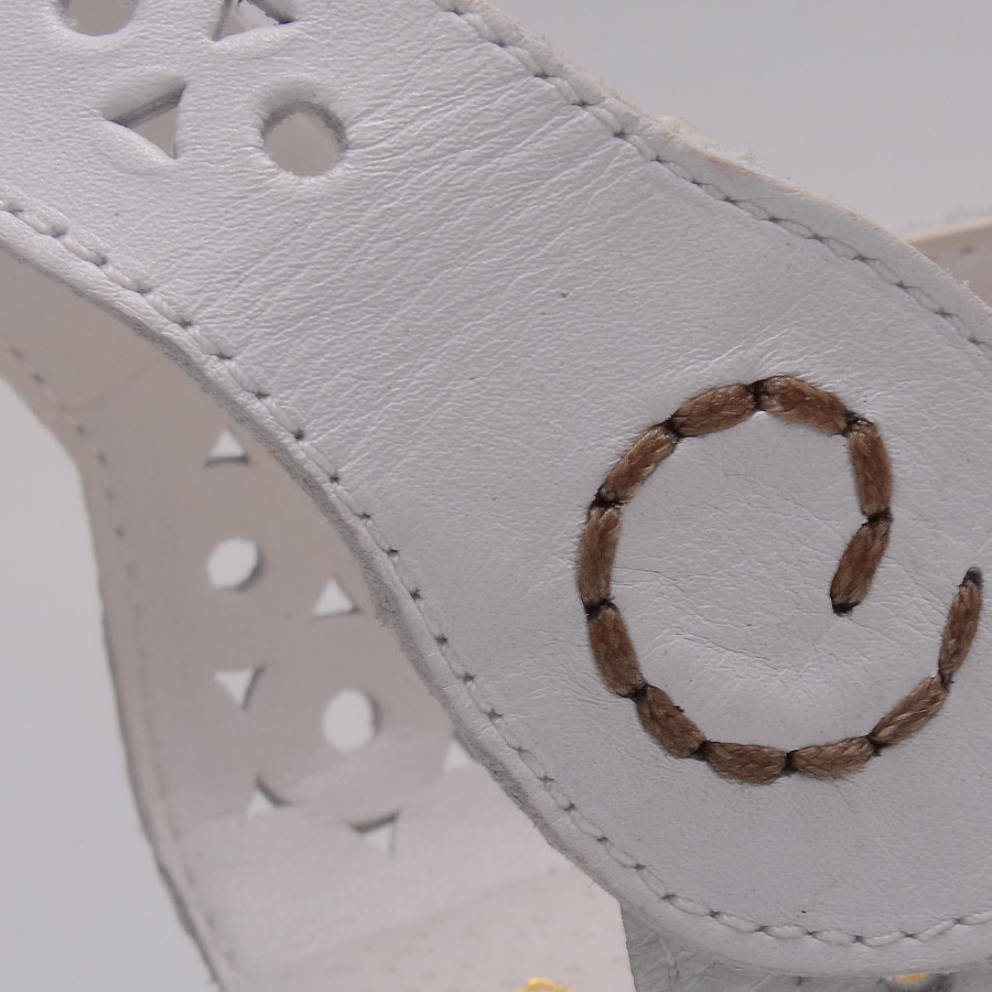 detail Dámská obuv RIEKER 43785/80 WEISS F/S 16