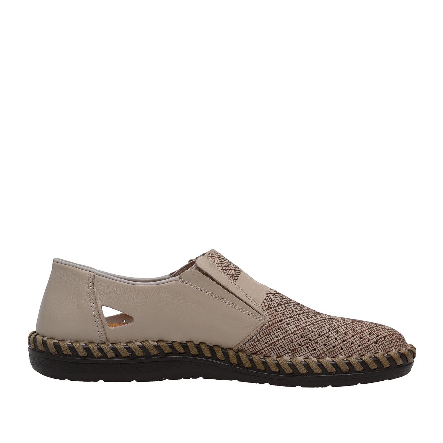 detail Pánská obuv RIEKER B2456/60 BEIGE F/S 7