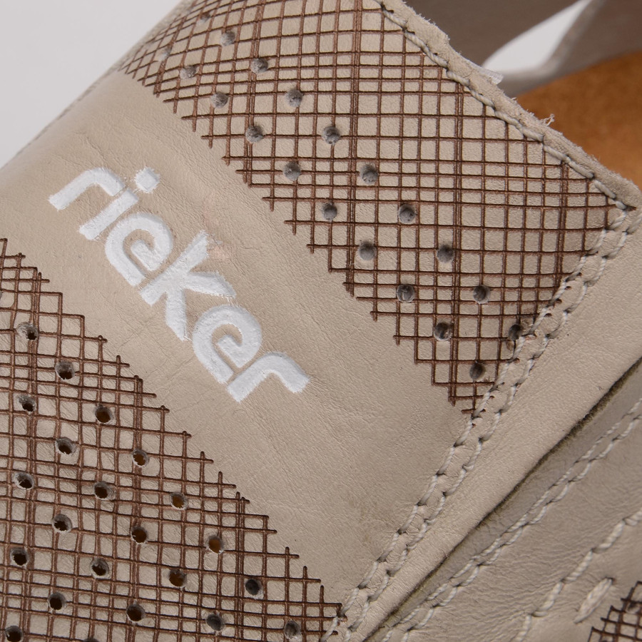 detail Pánská obuv RIEKER B2456/60 BEIGE F/S 7