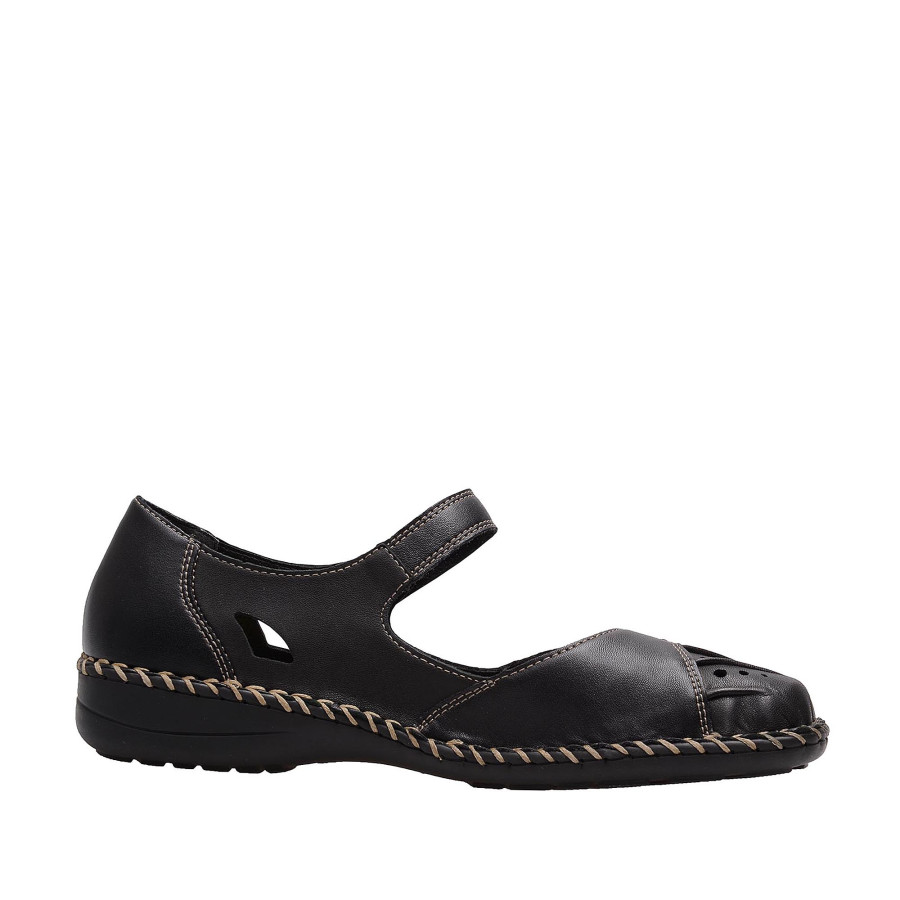 detail Dámská obuv RIEKER 49860/00 SCHWARZ F/S 7