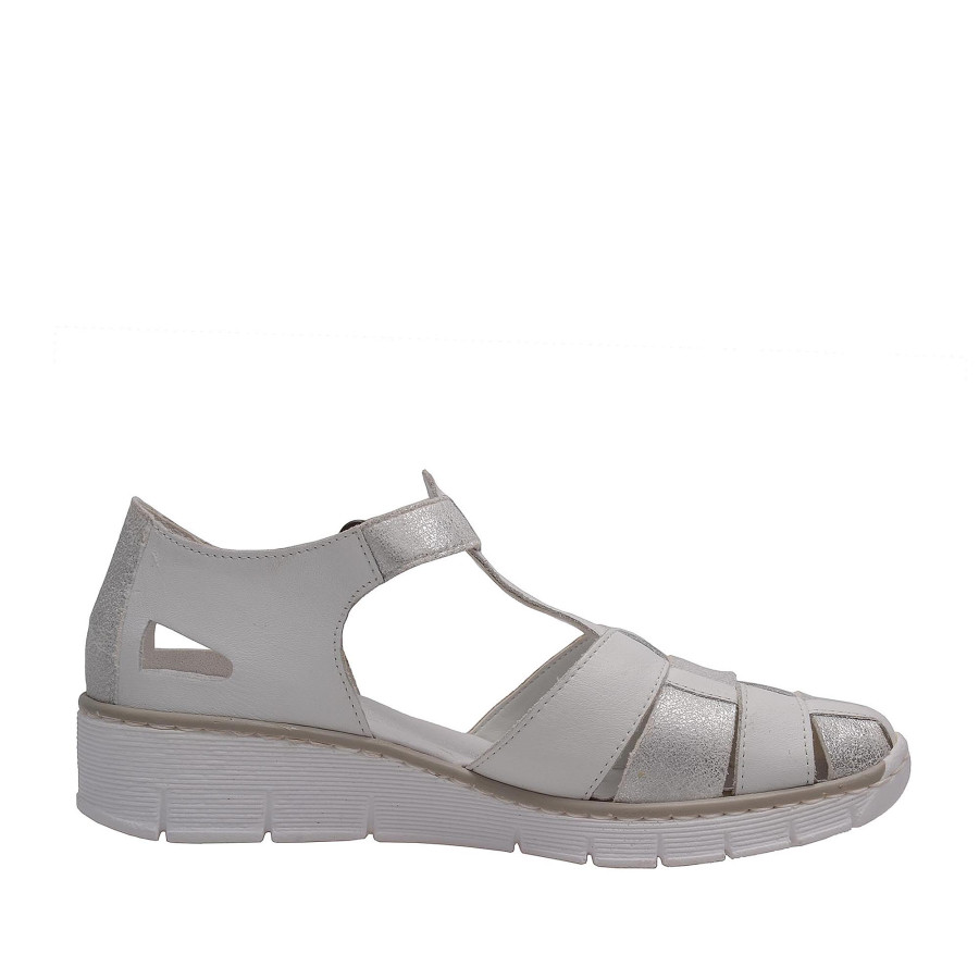 detail Dámská obuv RIEKER 53769/80 WEISS KOMBI F/S 7