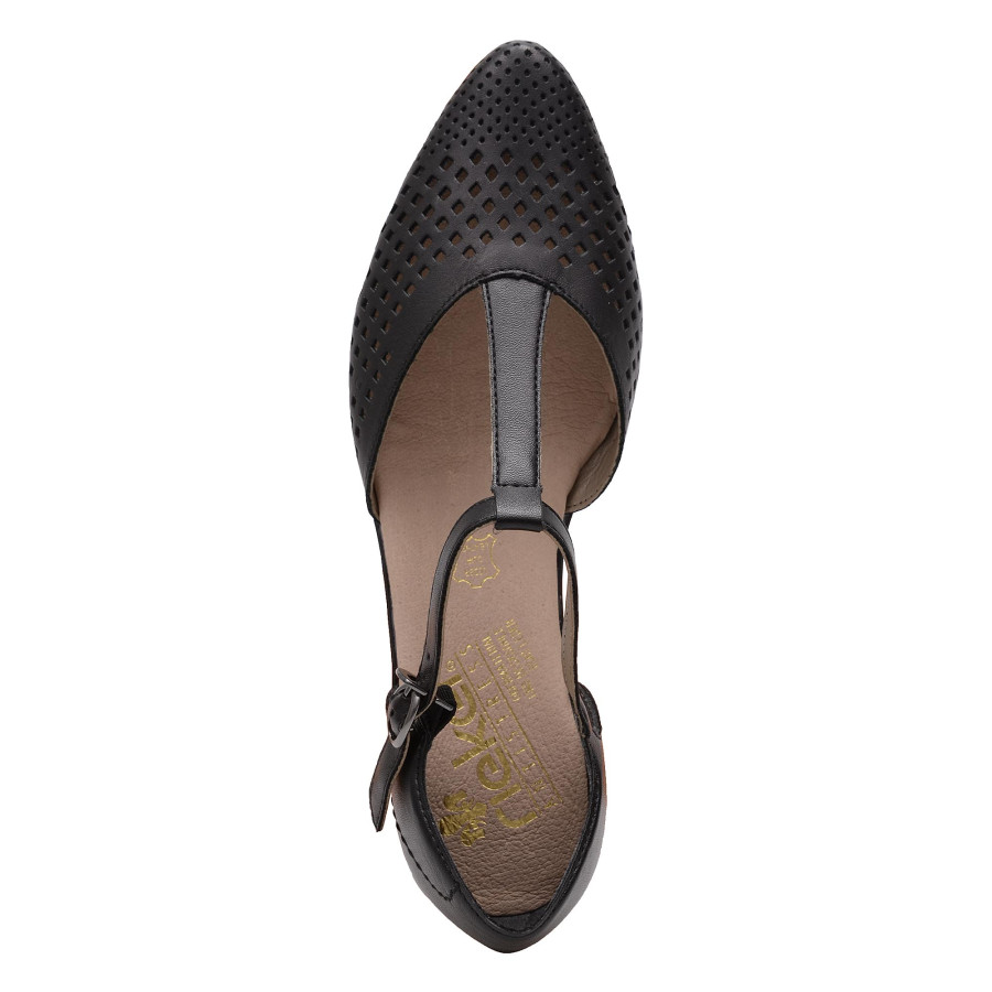 detail Dámská obuv RIEKER 58055/00 SCHWARZ F/S 7