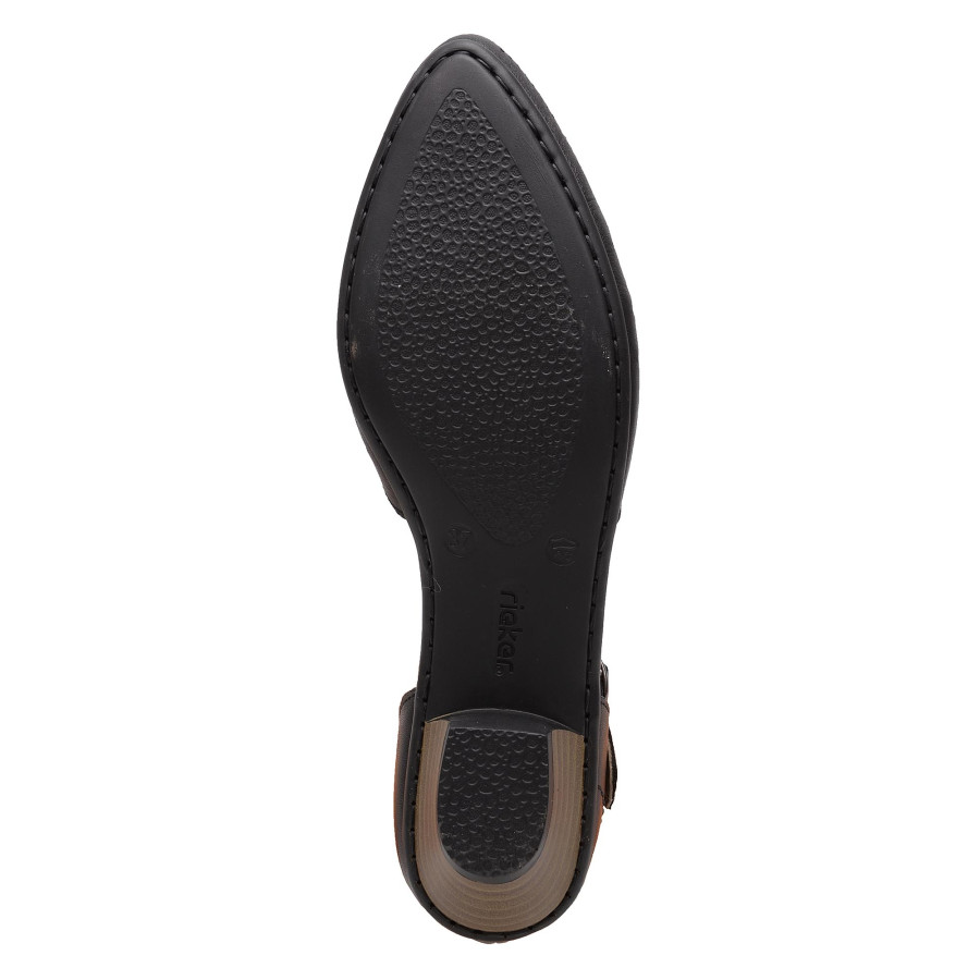 detail Dámská obuv RIEKER 58055/00 SCHWARZ F/S 7