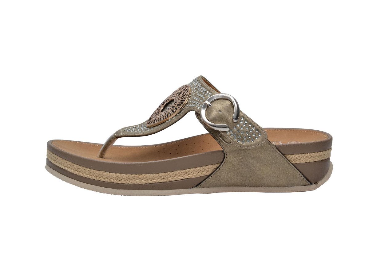 detail Dámská obuv RIEKER V1460/62 BEIGE F/S 8