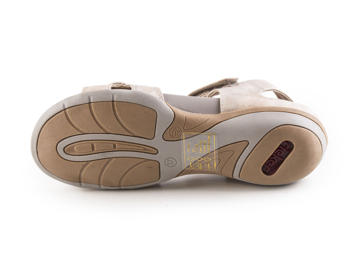 detail Dámské sandály RIEKER RIE-1023563-S8 béžová