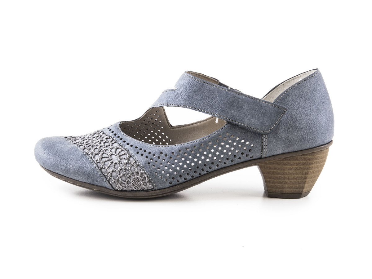 detail Dámská obuv RIEKER 41743/12 BLAU F/S 8