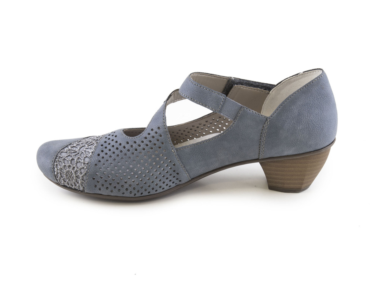 detail Dámská obuv RIEKER 41743/12 BLAU F/S 8