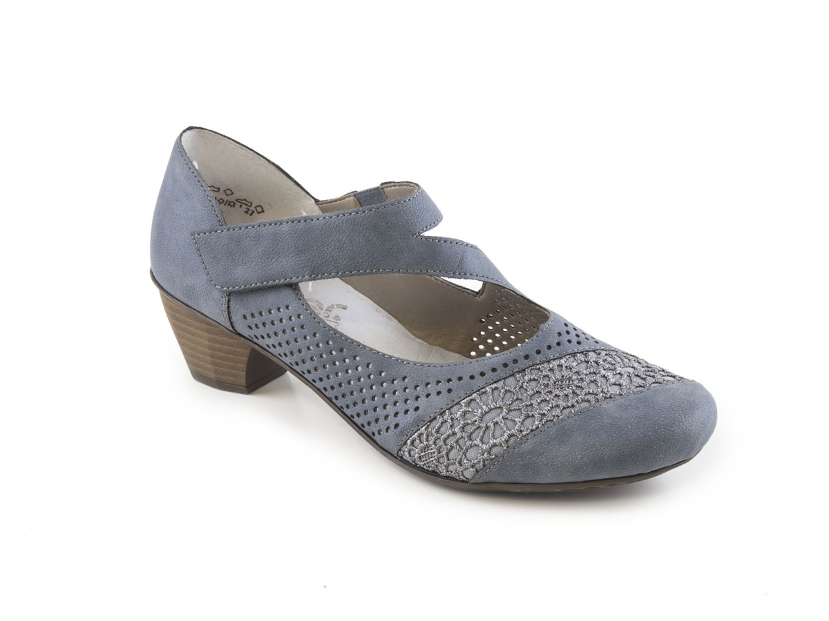 detail Dámská obuv RIEKER 41743/12 BLAU F/S 8