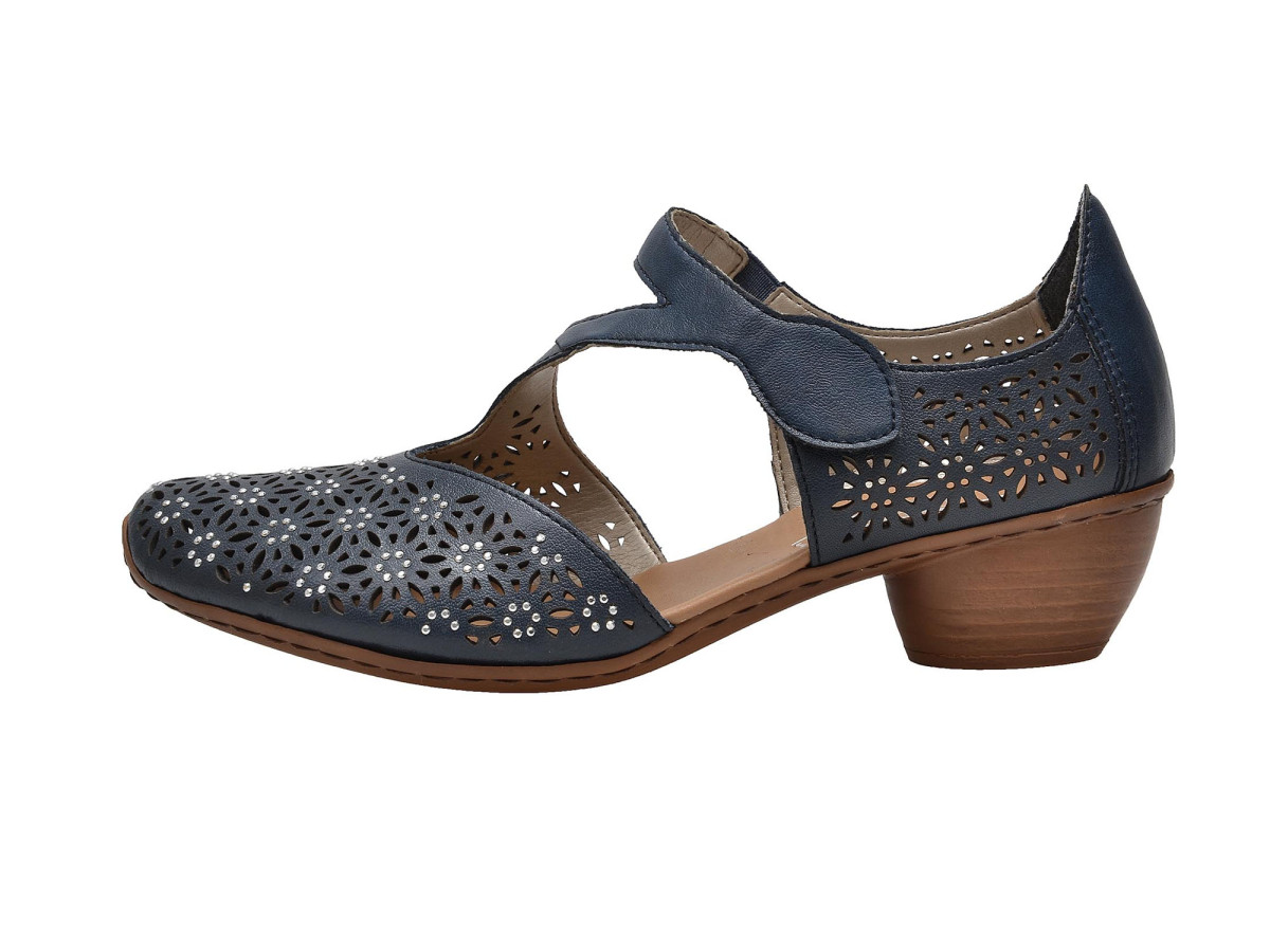 detail Dámská obuv RIEKER 43786/14 BLAU F/S 8