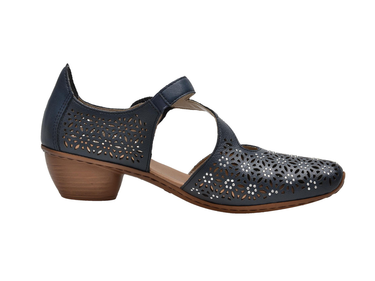 detail Dámská obuv RIEKER 43786/14 BLAU F/S 8