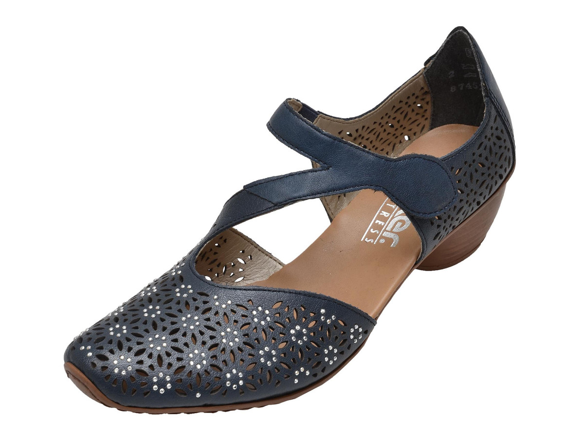 detail Dámská obuv RIEKER 43786/14 BLAU F/S 8