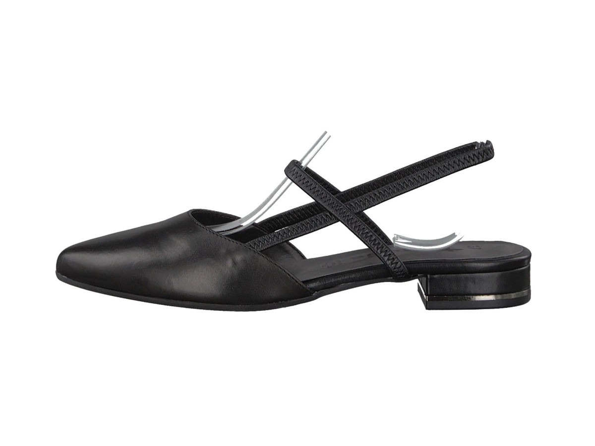 detail Dámské černé sandály TAMARIS 1-1-29408-20 BLACK LEATHER 003