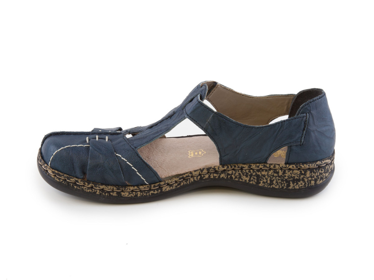 detail Dámské sandály RIEKER RIE-1023871-S8 modrá