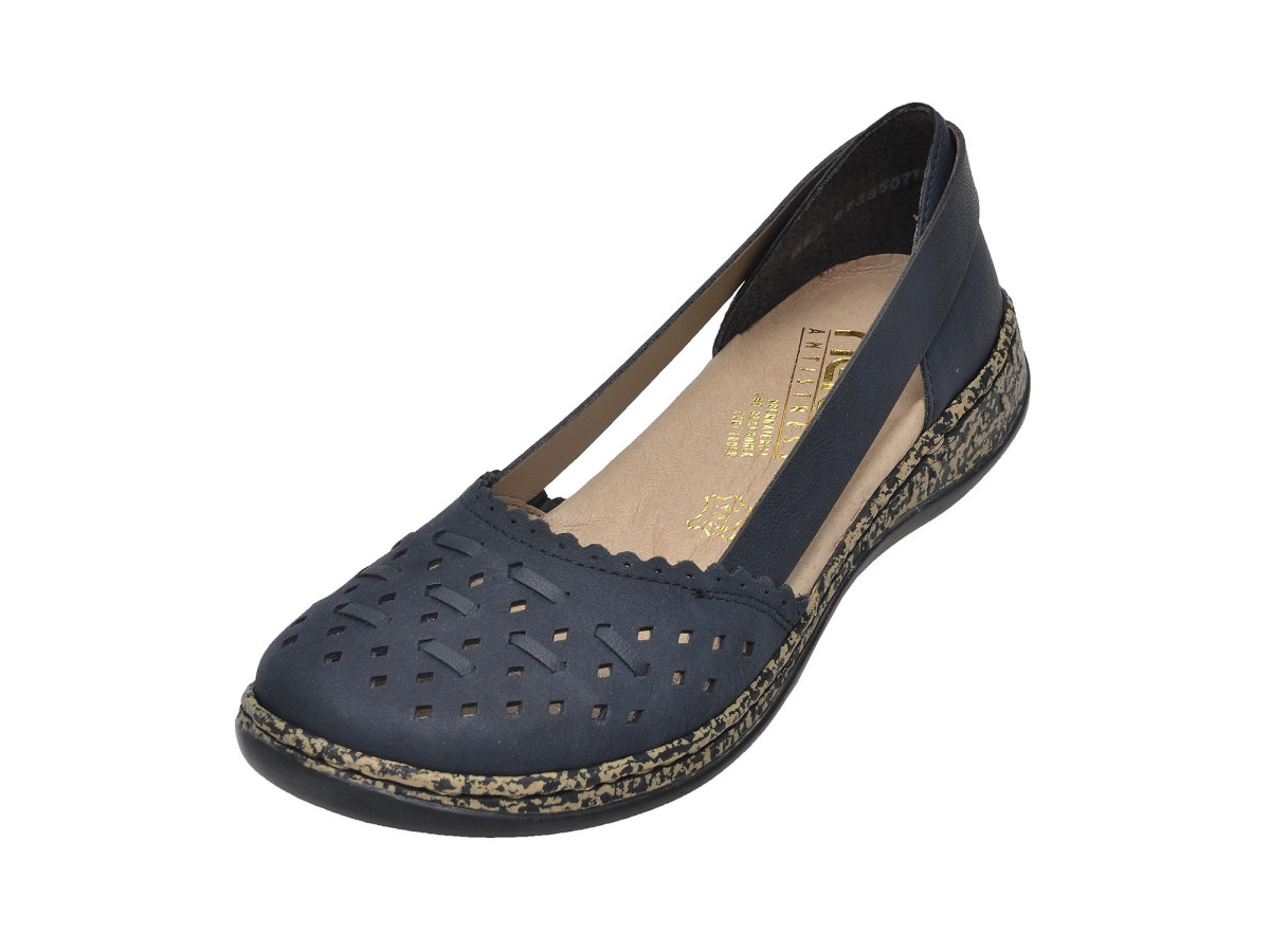 detail Dámská obuv RIEKER 46397/14 BLAU F/S 8