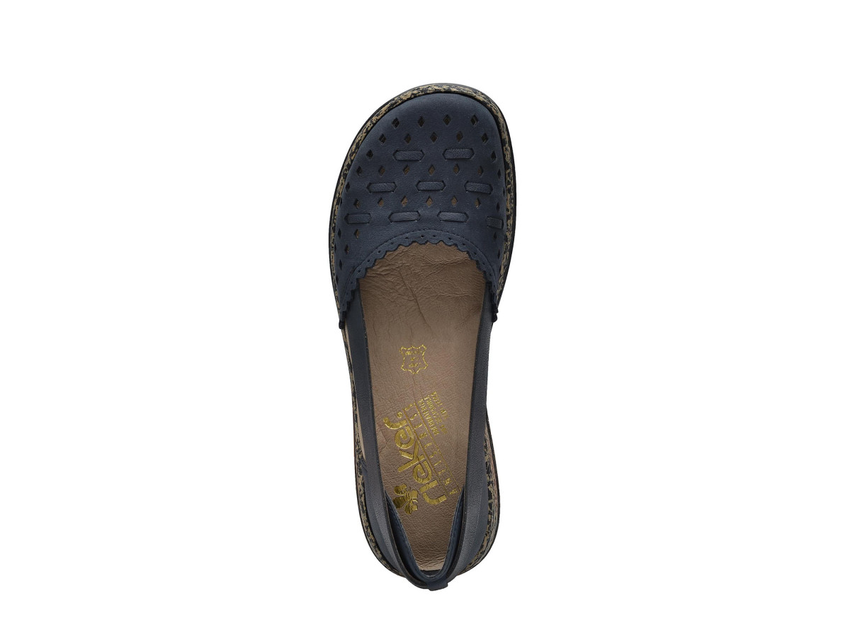detail Dámská obuv RIEKER 46397/14 BLAU F/S 8