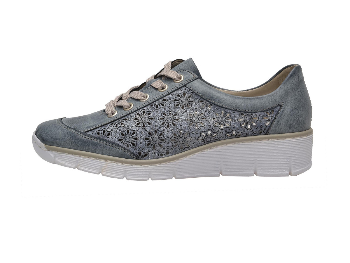 detail Dámska obuv RIEKER 53707/12 BLAU F/S 8
