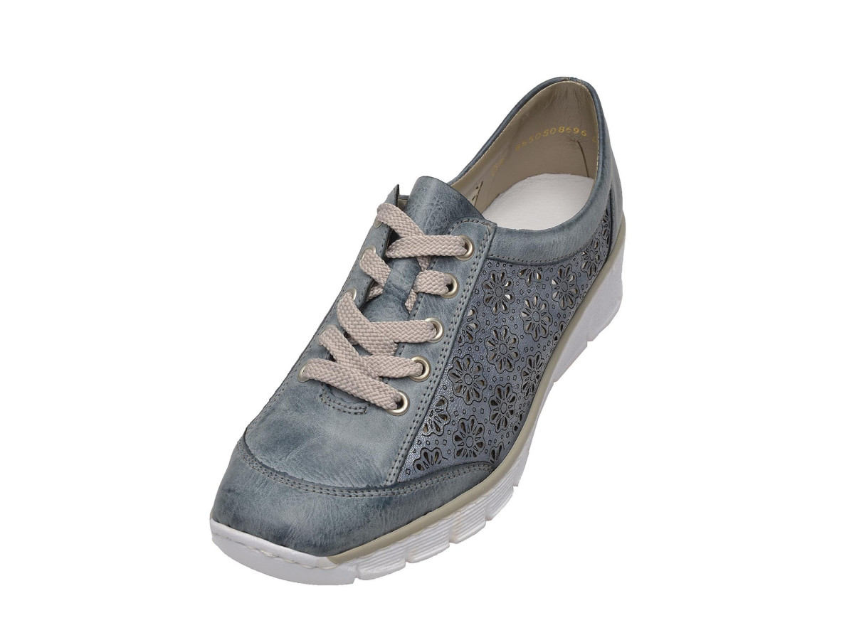 detail Dámska obuv RIEKER 53707/12 BLAU F/S 8