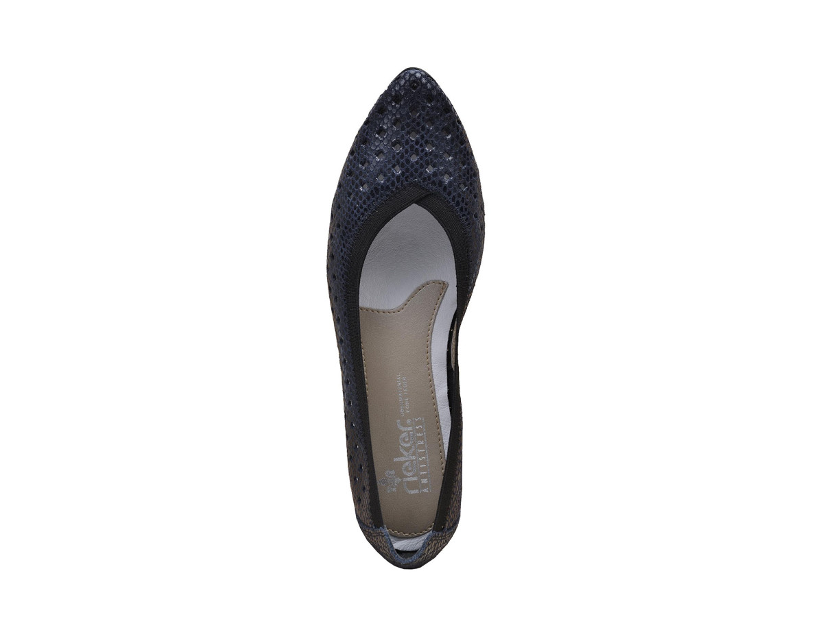 detail Dámská obuv RIEKER 58065/14 BLAU F/S 8