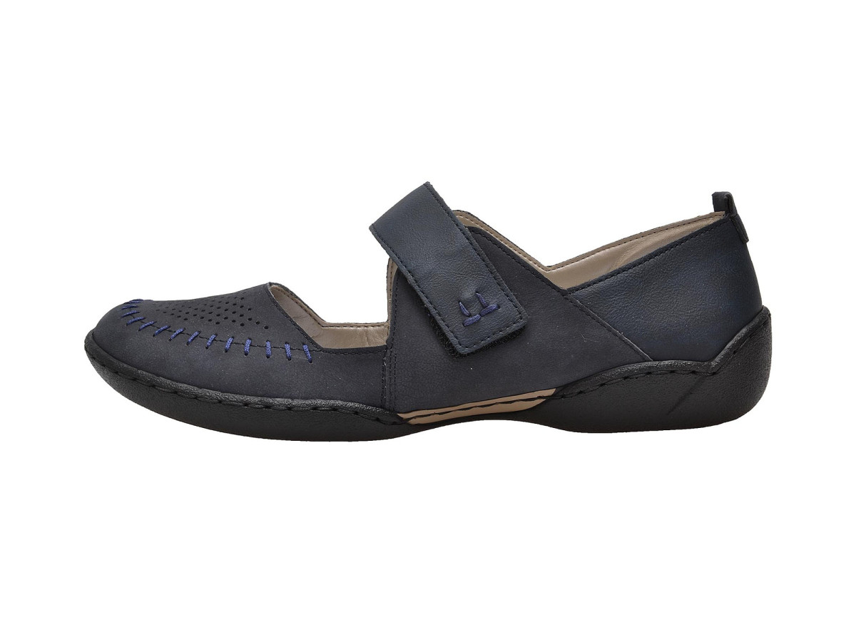 detail Dámská obuv RIEKER 58876/14 BLAU F/S 8