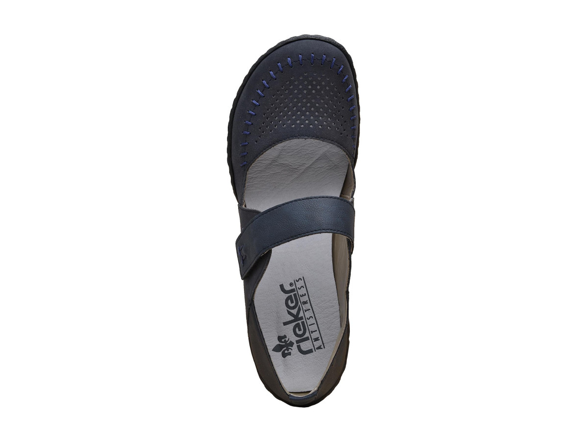 detail Dámská obuv RIEKER 58876/14 BLAU F/S 8