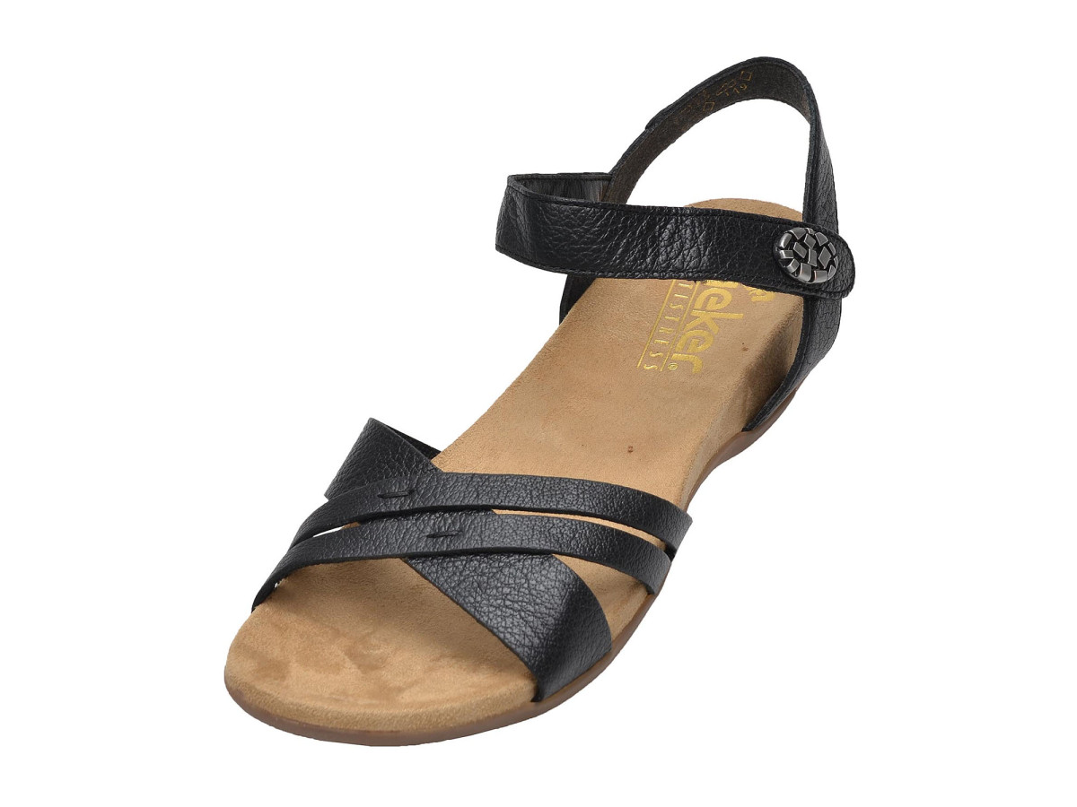 detail Dámské sandály RIEKER RIE-1023887-S8 černá