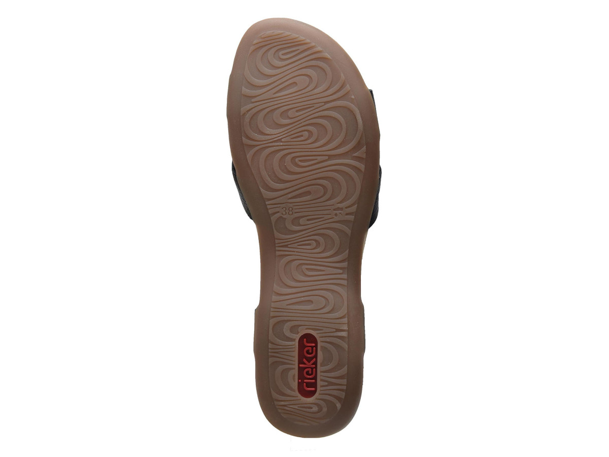 detail Dámské sandály RIEKER RIE-1023887-S8 černá