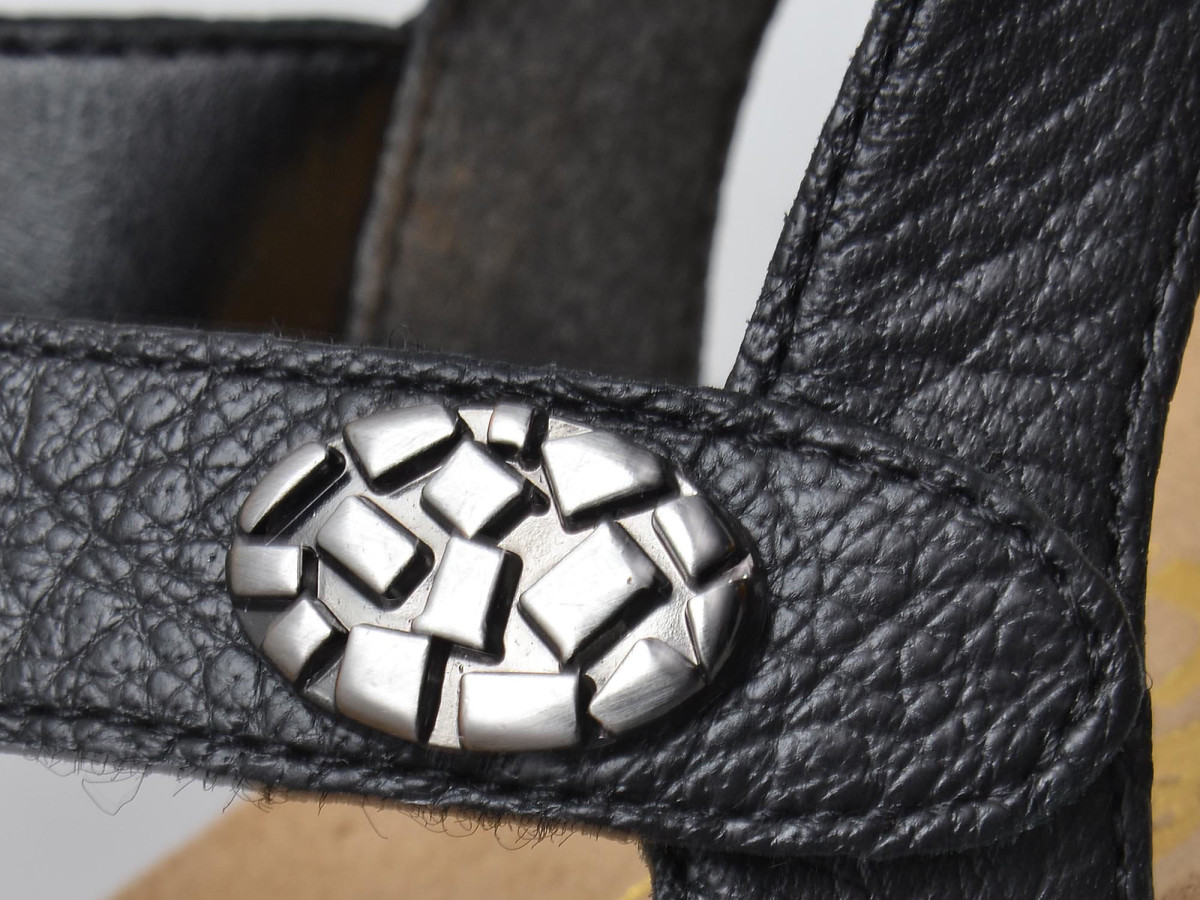 detail Dámské sandály RIEKER RIE-1023887-S8 černá