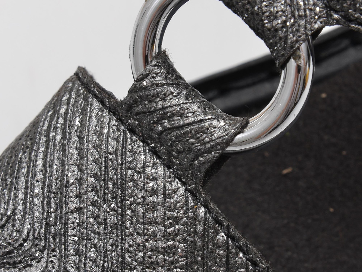 detail Dámská obuv RIEKER 608A0/00 SCHWARZ SILBER F/S 8