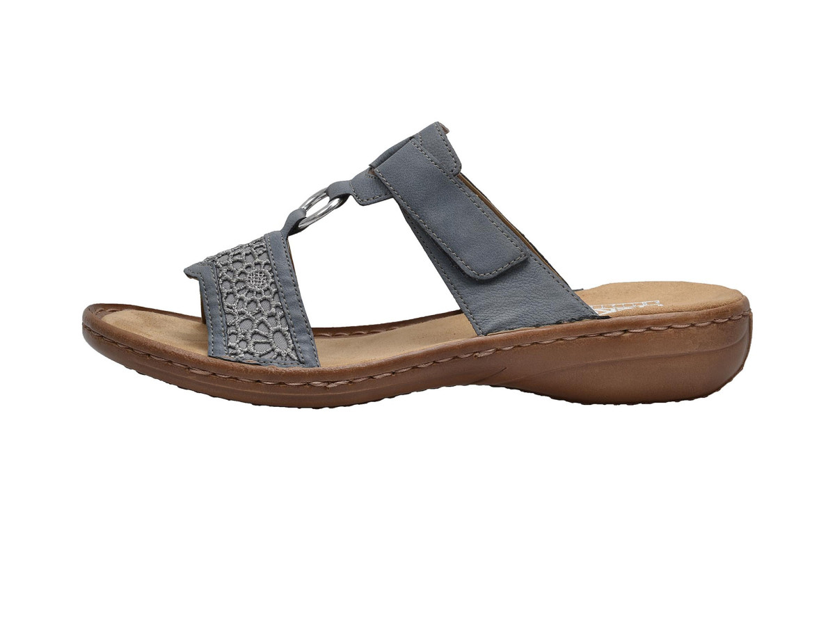 detail Dámské nazouváky RIEKER RIE-1023897-S8 modrá