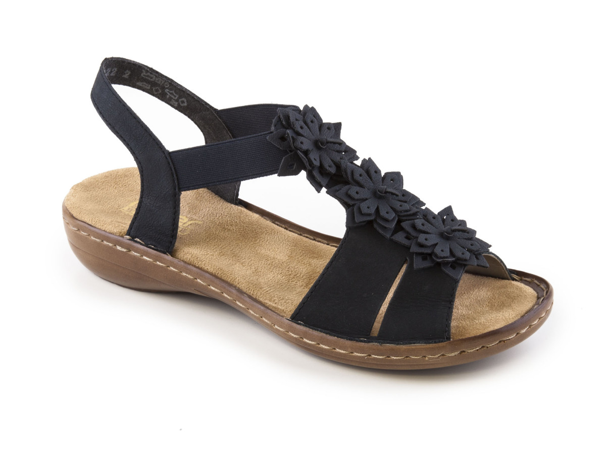 detail Dámská obuv RIEKER 608S5/14 BLAU F/S 8