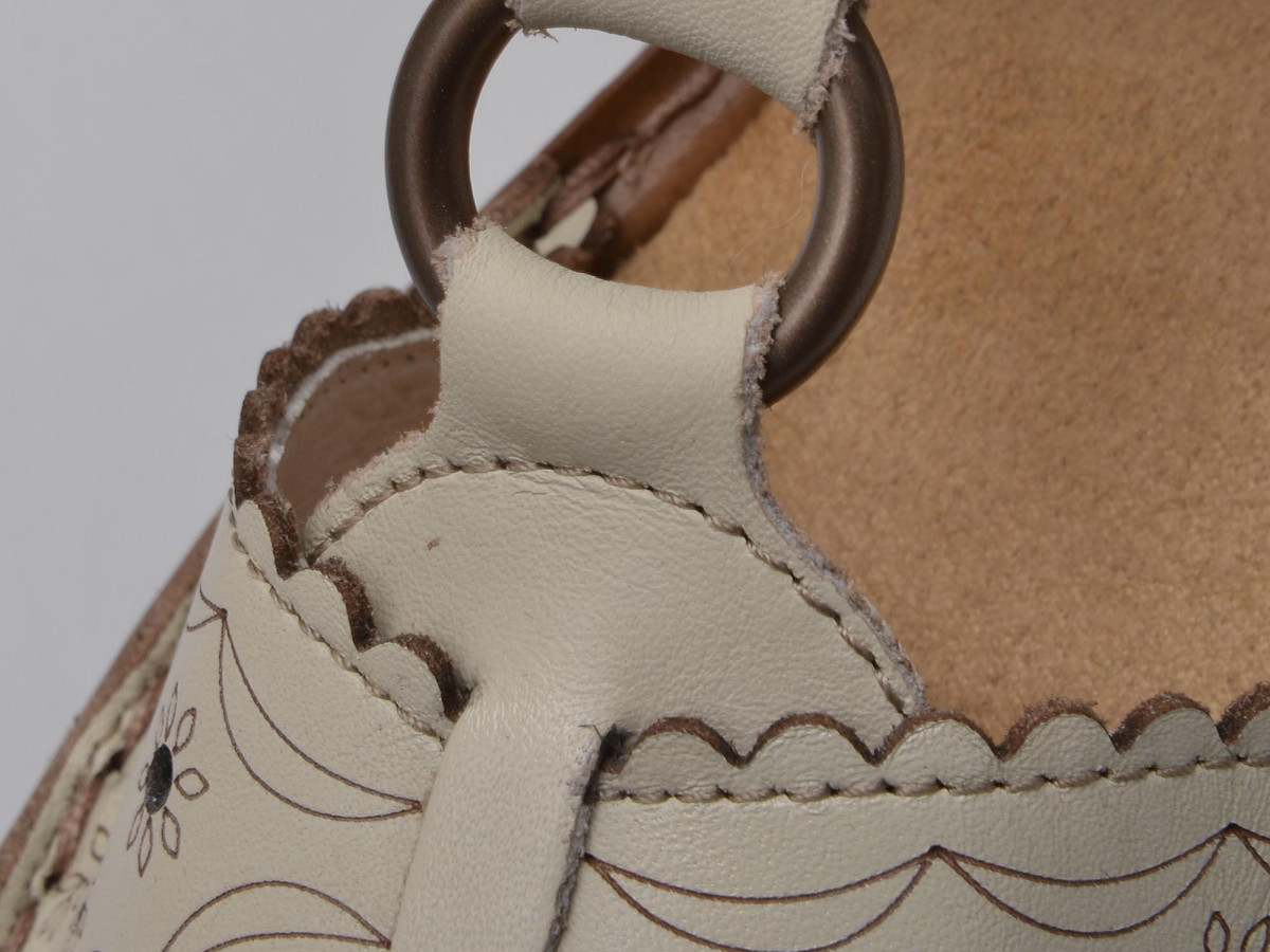 detail Dámská obuv RIEKER 60867/80 WEISS F/S 8