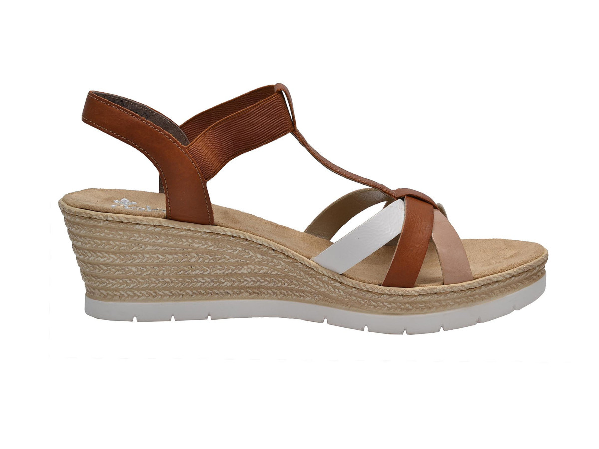 detail Dámská obuv RIEKER 61995/81 BRAUN KOMBI F/S 8