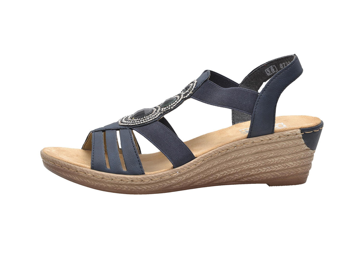 detail Dámska obuv RIEKER 62459/14 BLAU F/S 8