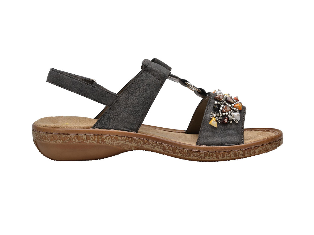 detail Dámská obuv RIEKER 628D7/45 GRAU KOMBI F/S 8