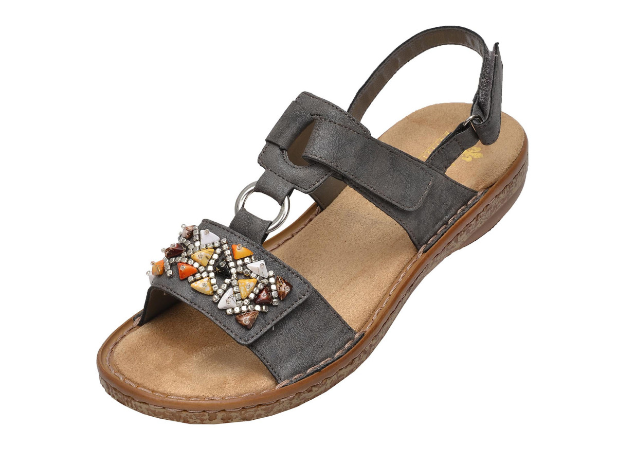 detail Dámská obuv RIEKER 628D7/45 GRAU KOMBI F/S 8