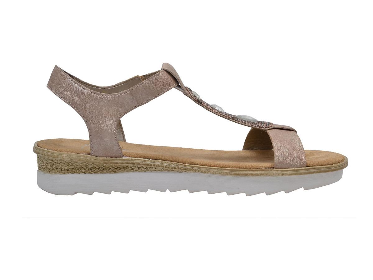 detail Dámská obuv RIEKER 63184/62 BEIGE F/S 8