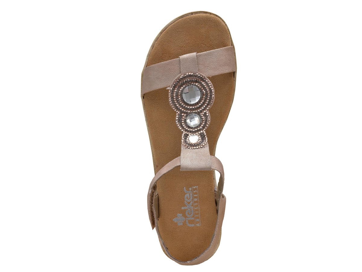 detail Dámská obuv RIEKER 63184/62 BEIGE F/S 8