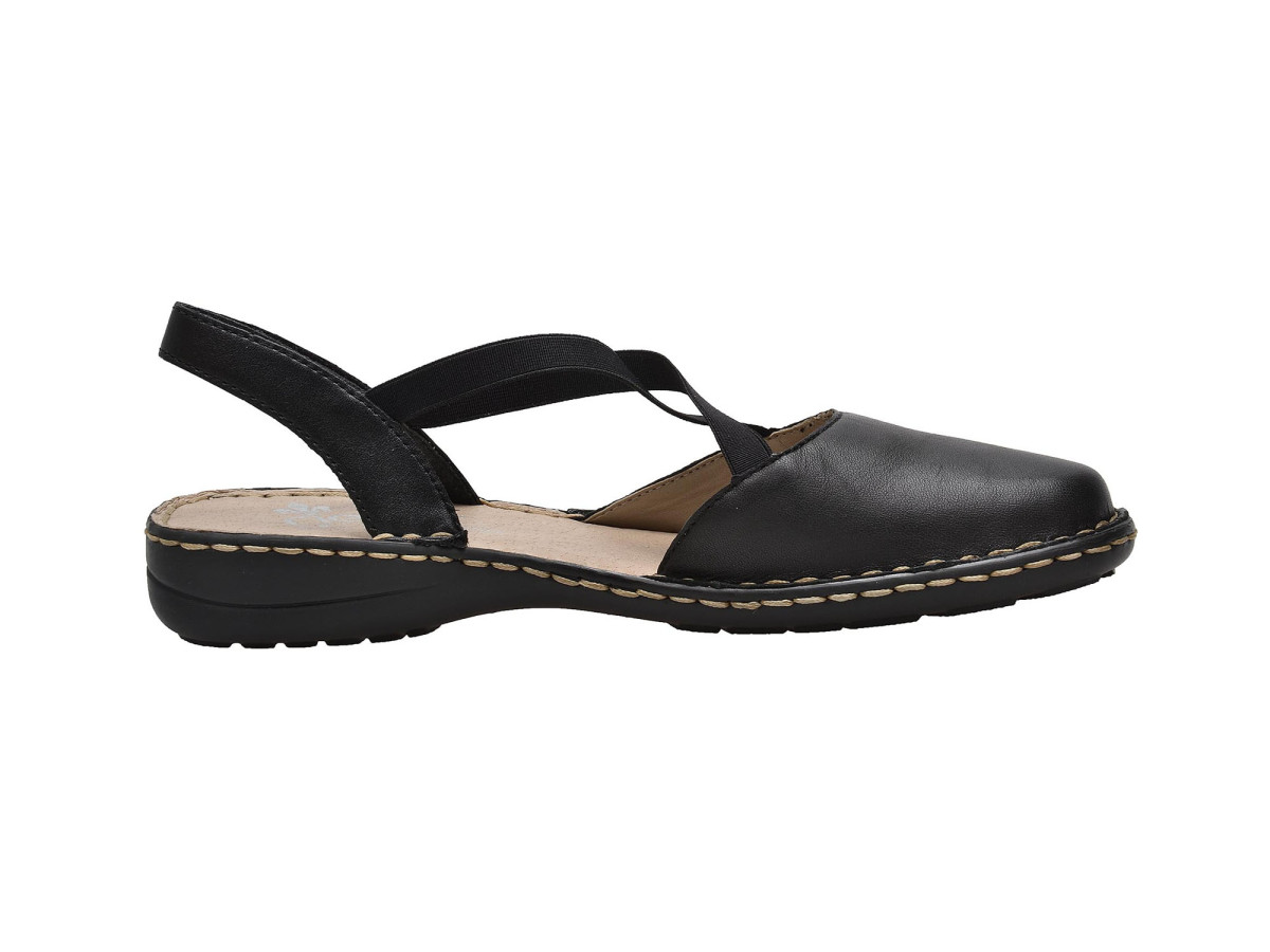 detail Dámská obuv RIEKER 64871/01 SCHWARZ F/S 8