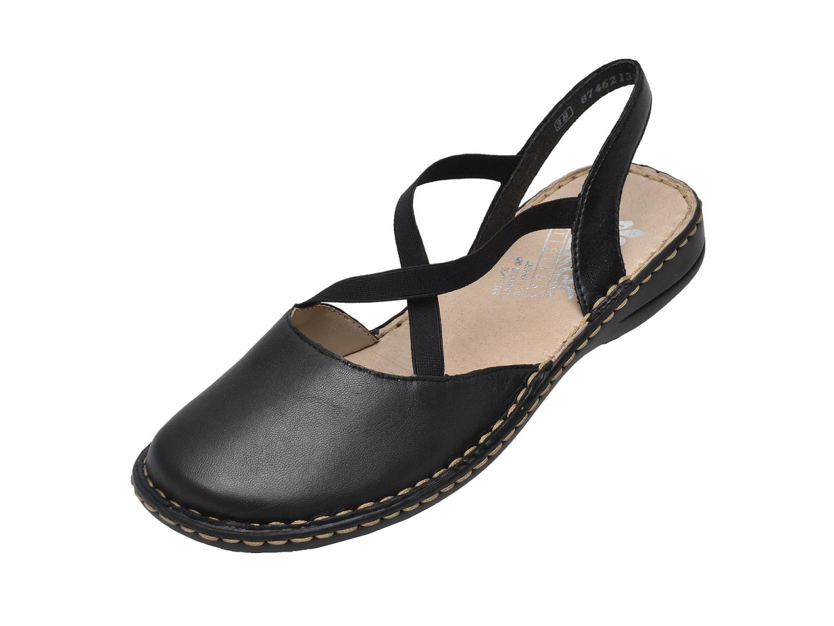 detail Dámská obuv RIEKER 64871/01 SCHWARZ F/S 8