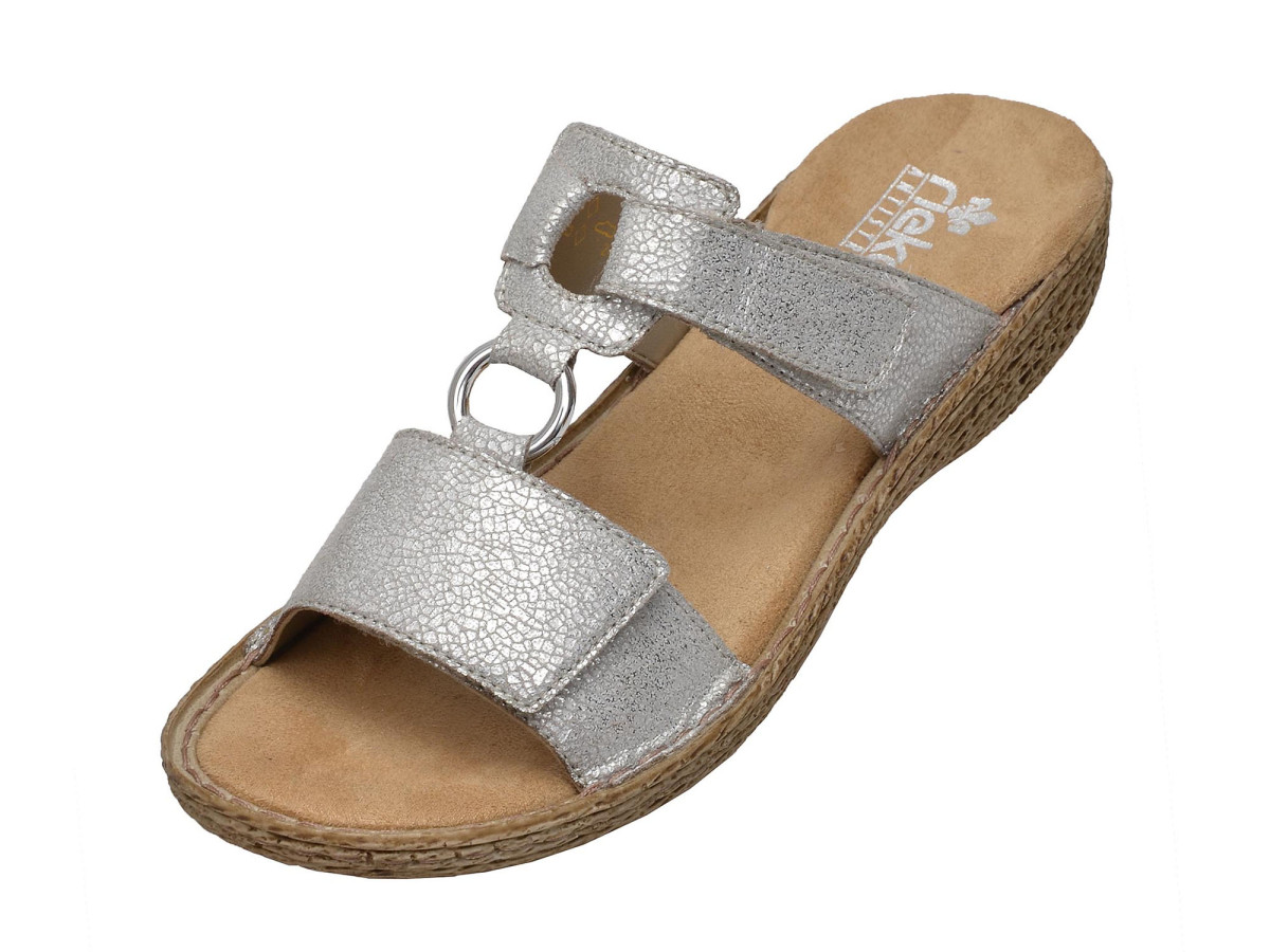 detail Dámská obuv RIEKER 658P9/80 WEISS F/S 8