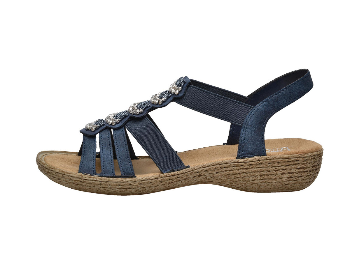 detail Dámská obuv RIEKER 65869/14 BLAU F/S 8