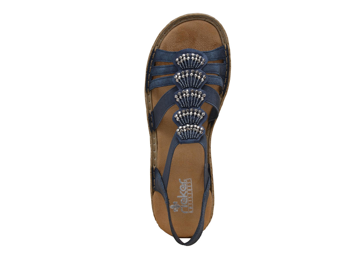 detail Dámská obuv RIEKER 65869/14 BLAU F/S 8