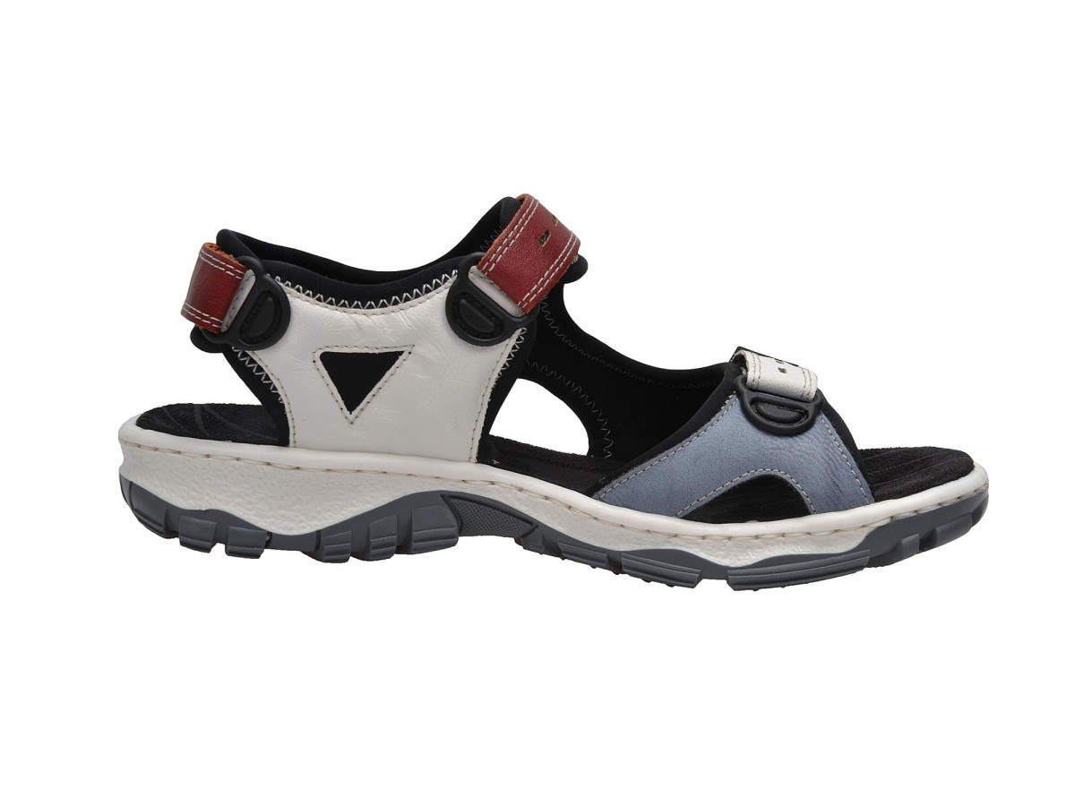 detail Dámská obuv RIEKER 68872/13 BLAU KOMBI F/S 8