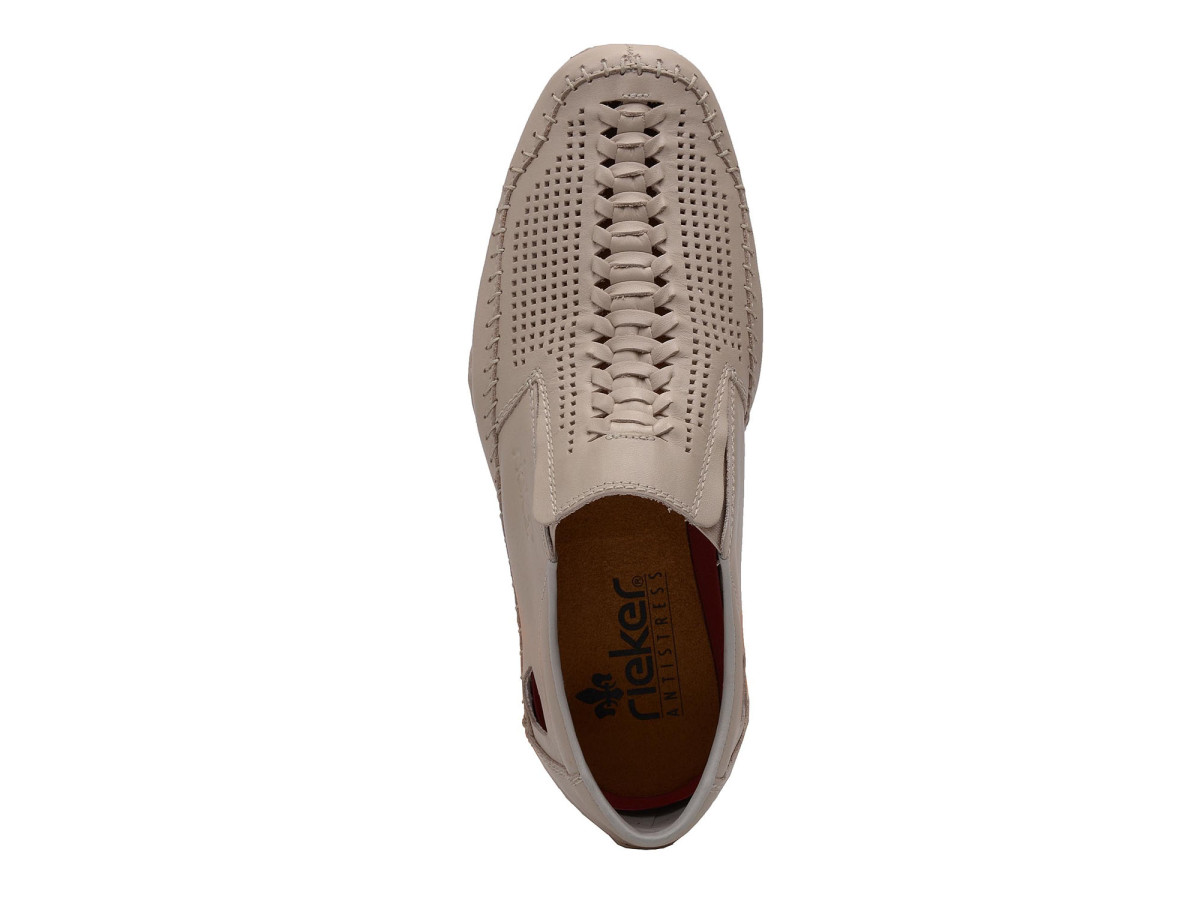 detail Pánská obuv RIEKER 06388/60 BEIGE F/S 8