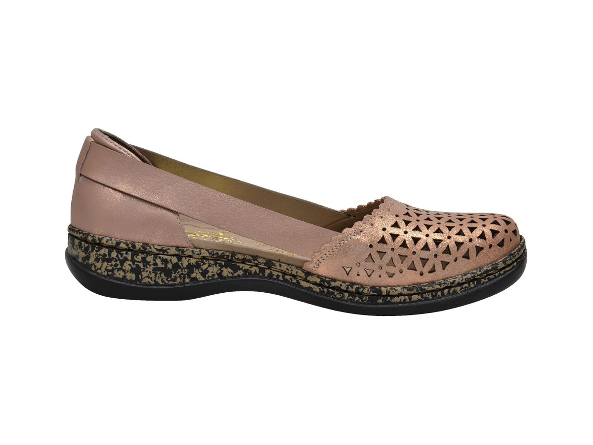 detail Dámská obuv RIEKER 46387/31 ROSA GOLD F/S 8