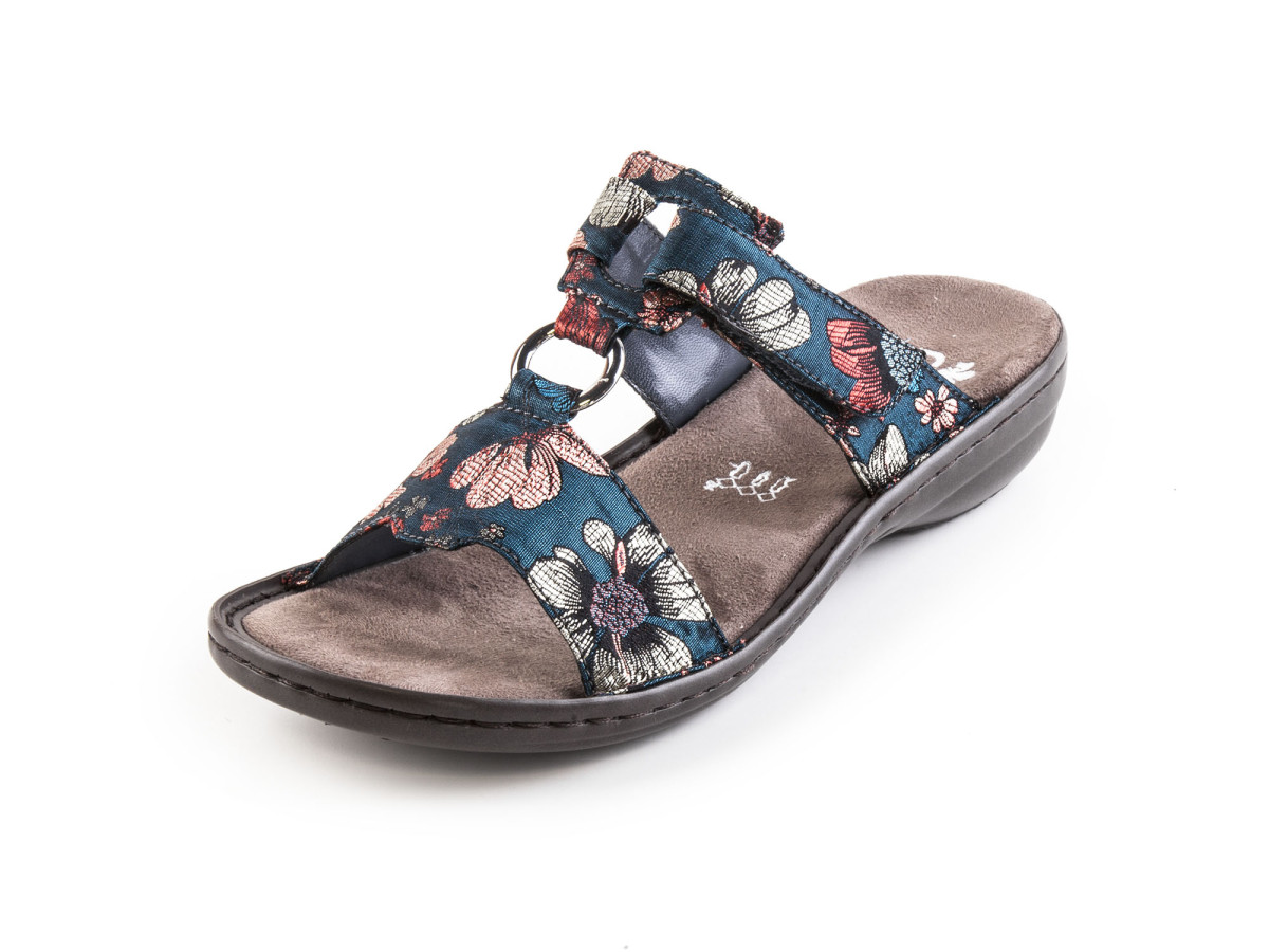 detail Dámská obuv RIEKER 608A0/91 BLAU KOMBI F/S 8